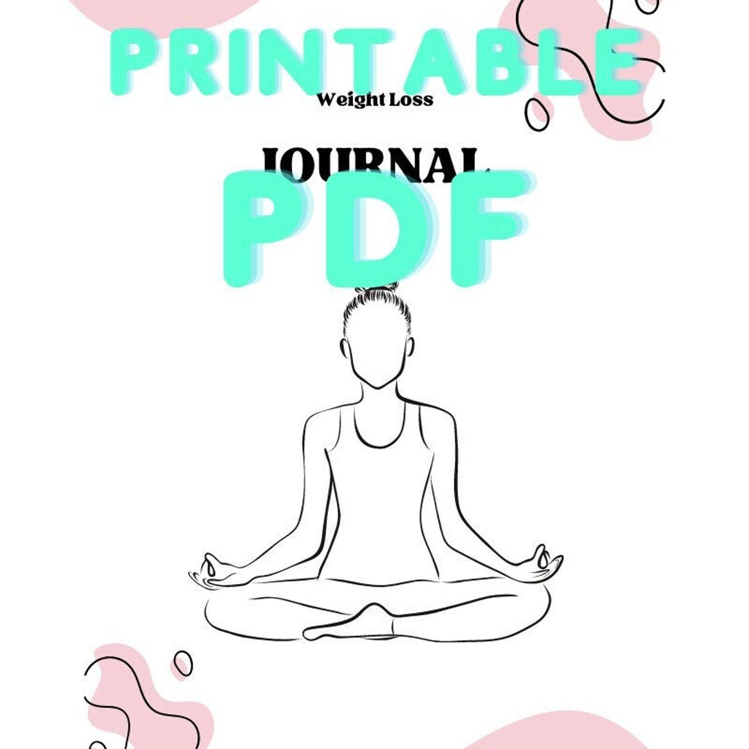 Printable Weight Loss Journal - Etsy