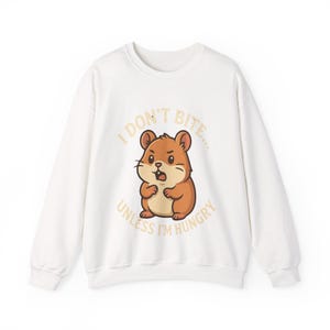 Hamster Sweatshirt | Funny Animal Shirt | Pet Lover Gift | Hamster Lover Gift | Rodent Shirt | Cute Hamster Gift | Cute Animal Sweatshirt