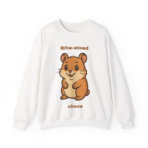 Hamster Sweatshirt | Funny Animal Shirt | Pet Lover Gift | Hamster Lover Gift | Rodent Shirt | Cute Hamster Gift | Cute Animal Sweatshirt