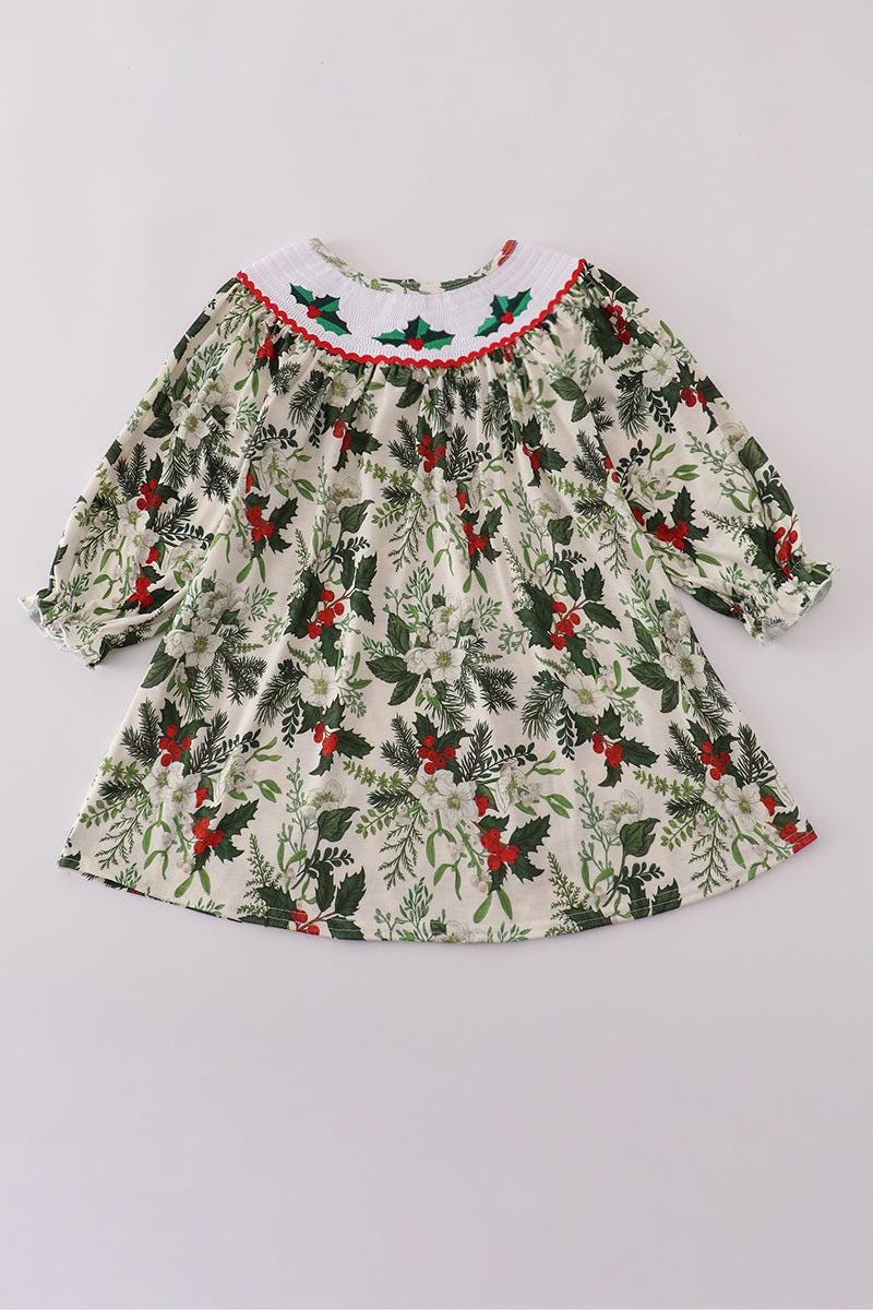 Smocked Christmas Dresses Baby Girl - Etsy