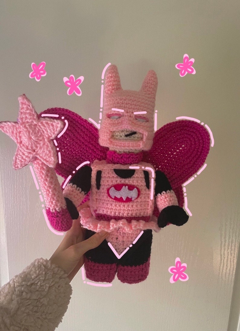 Fairy Superhero CROCHET PATTERN, Experienced Crocheter, Amigurumi Pattern, NOT the actual plushie zdjęcie 6