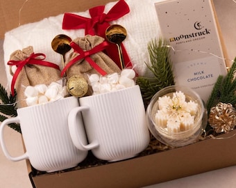 Holiday Gift Box for Family Care Package for Parents Christmas Gift Box for Grandparents Gift For Family Hygge Gift Box