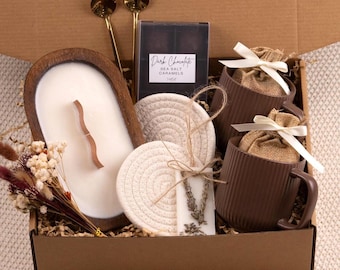 Realtor New House Gift Basket for Family New Apartment Gift Box for Couples Housewarming Gift Basket Hygge Gift Box for Couples