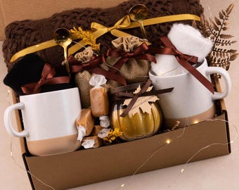 Cozy Fall Housewarming Gift New Home Gift Basket for Couples Fall Host Gift for New Parents Real Estate Closing Gift  Homeowner Gift Basket