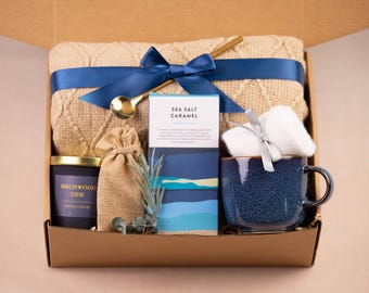 Thinking of You Gift Box for Women, Sympathy Care Package for Her, Sorry for Your Loss Gift Basket, Sending Hugs Self Care Package for Her