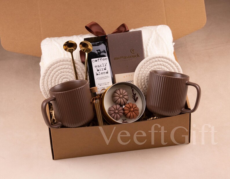 New House Gift Basket: New Home Gift Basket for new Homeowners Realtor Gifts PumpkinCandleMugs