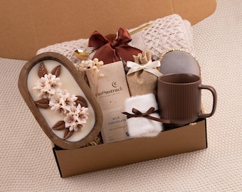 Birthday Gift Basket for Women Care Package For Women Self Care Gifts Sending Hugs Hug in a Box Care Package