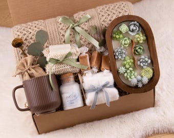 Hug in a Box, Thinking of you Sympathy Gift Box Grief Care Package Get Well Soon Gift Box Sending Hugs Box