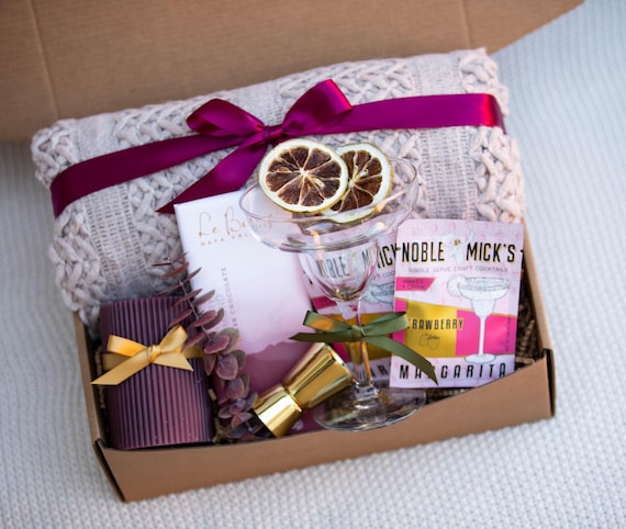 Cocktail Gifts For Her Margarita Lover Gift Cocktail Gift Box For Best Friend Cosmopolitan  Espresso Martini Lover Gift Birthday Gift Box