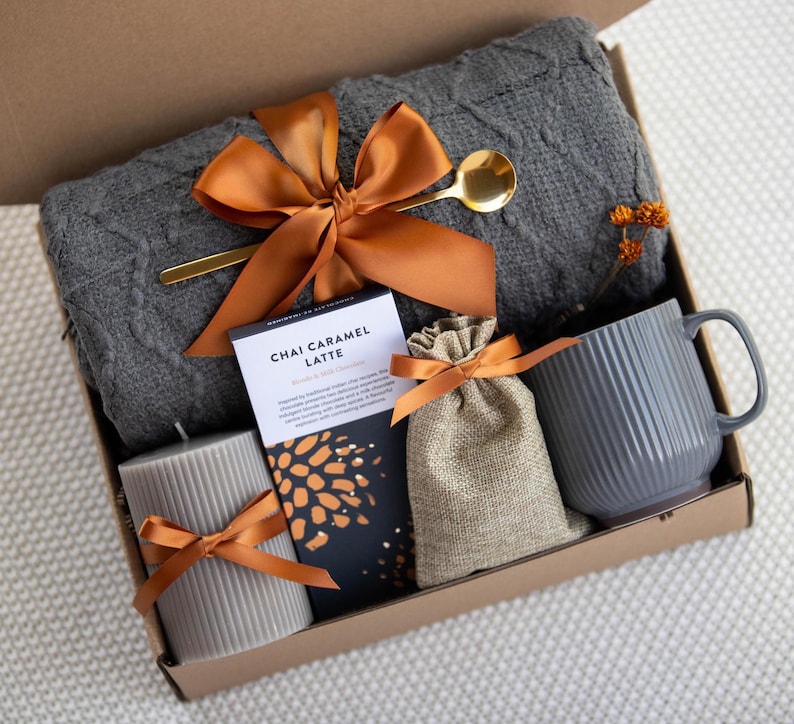 Sending Hugs Gift Grief Care Package Sympathy Gifts for Loss of a Loved one Bereavement Gift Hug in a Box Gift Thinking of you gift GrayBlanketGrayMug