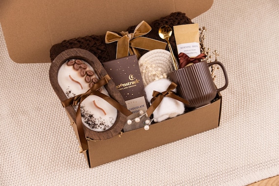 Thank you Gift box, Bulk Corporate Gifts, Client Gift, Cozy Coffee Gift Box, Care Package for her , Get well Gift Box, Appreciation Gift Box