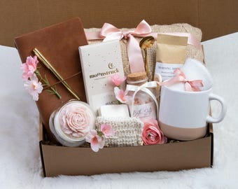 Caja de recuperación postoperatoria, caja de regalo de agradecimiento para ella, caja de agradecimiento, paquete de cuidados para desear pronta recuperación,