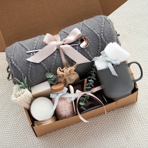 Sending Hugs Gift Grief Care Package Sympathy Gifts for Loss of a Loved one Bereavement Gift Hug in a Box Gift Thinking of you gift