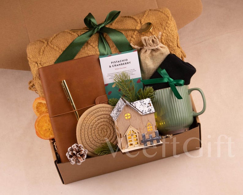 Gift Box for Him, Gift box for a man, Grief Gift for him, Dad Gift Basket for Dad BlanketHouseGreenMug