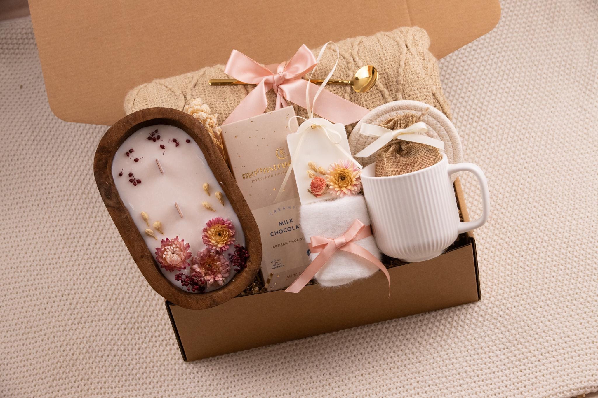 Birthday Gift Basket for Women Care Package for Women Self Care Gifts ...