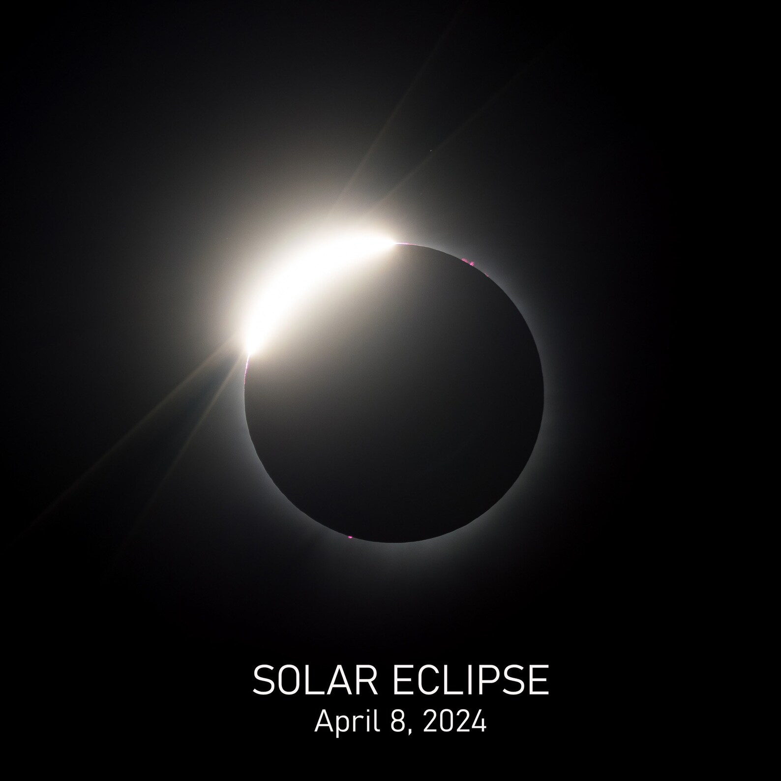 2024 Solar Eclipse Print Photography by Rob Vaughn - Etsy