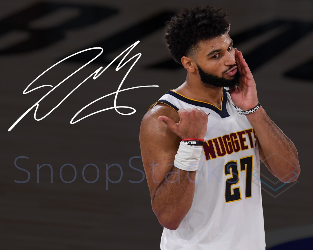 Jamal Murray 8x10 Glossy Photo RP Autograph Signature Unique Custom
