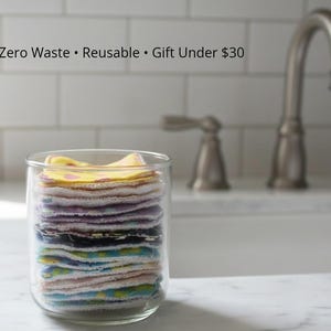 Eco-Friendly Reusable Cotton Pads – Replace 500+ Disposable Rounds – Sustainable Skincare Gift