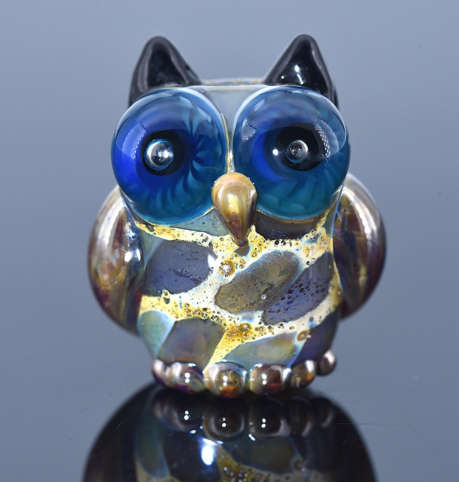 Murano glass owl - Etsy 日本