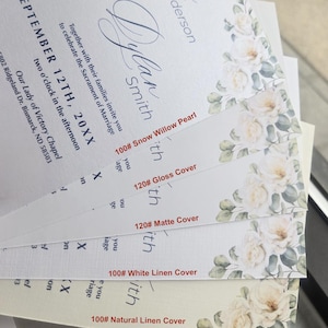 Professional Printing Service, Print My 5x7 4x6 Invitations, Thank You Cards, Insert Cards, Birthday Invites, Free Shipping, Free Envelopes image 5