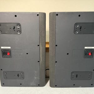 Sony Bookshelf Speakers HiFi Stereo Front Left Right Wall Mount Shallow Depth image 4