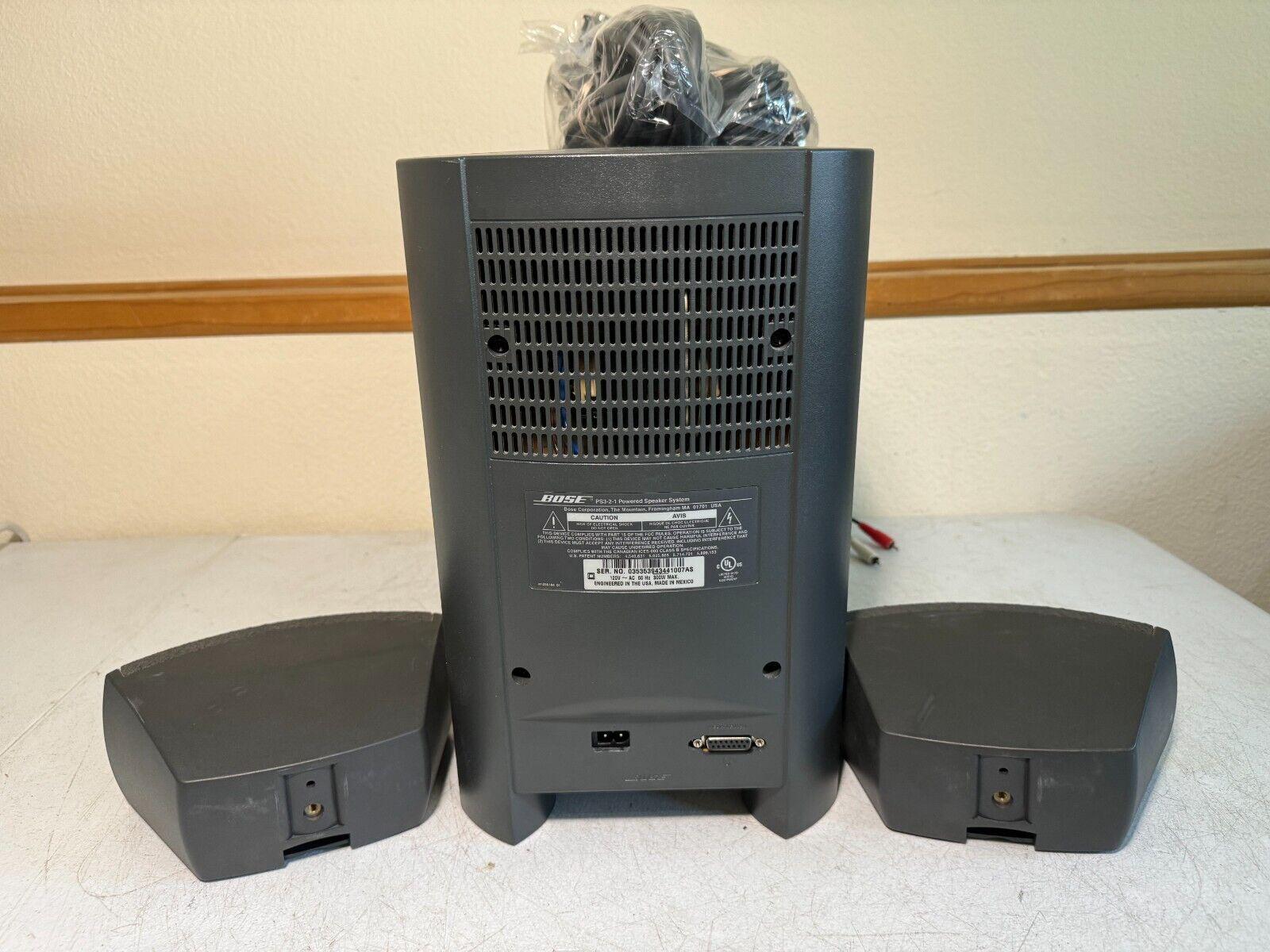 Bose PS3-2-1 Powered Subwoofer Speaker System Home Theater Bose PS3-2-1 Powered Subwoofer Speaker System Home Theater