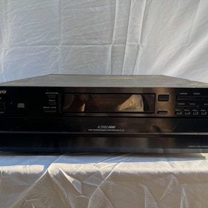 Onkyo DX-C370 CD Changer 6 Compact Disc Player HiFi Stereo Vintage Home Audio