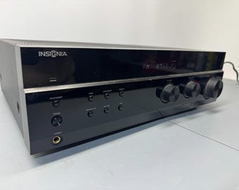 Insignia NS-R2001 Receiver HiFi Stereo Vintage Home Audio 2 Channel Radio Phono