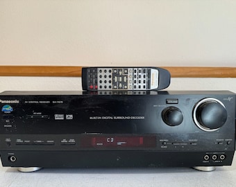 Panasonic SA-HE75 Receiver HiFi Stereo Vintage Home Theater 5.1 Channel AVR