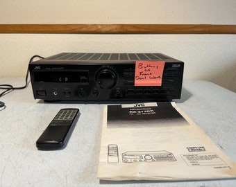 JVC RX-212 Receiver HiFi Stereo Vintage Phono 2 Channel Home Theater Audio Tuner