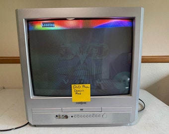 Insignia IS-TVDVD20A 20" Crt Tv Retro Gaming Television Vintage Flat Screen RCAs