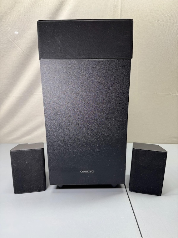 Onkyo SKW-398 Home Theater System 3.1 Channel Subwoofer 3 Front