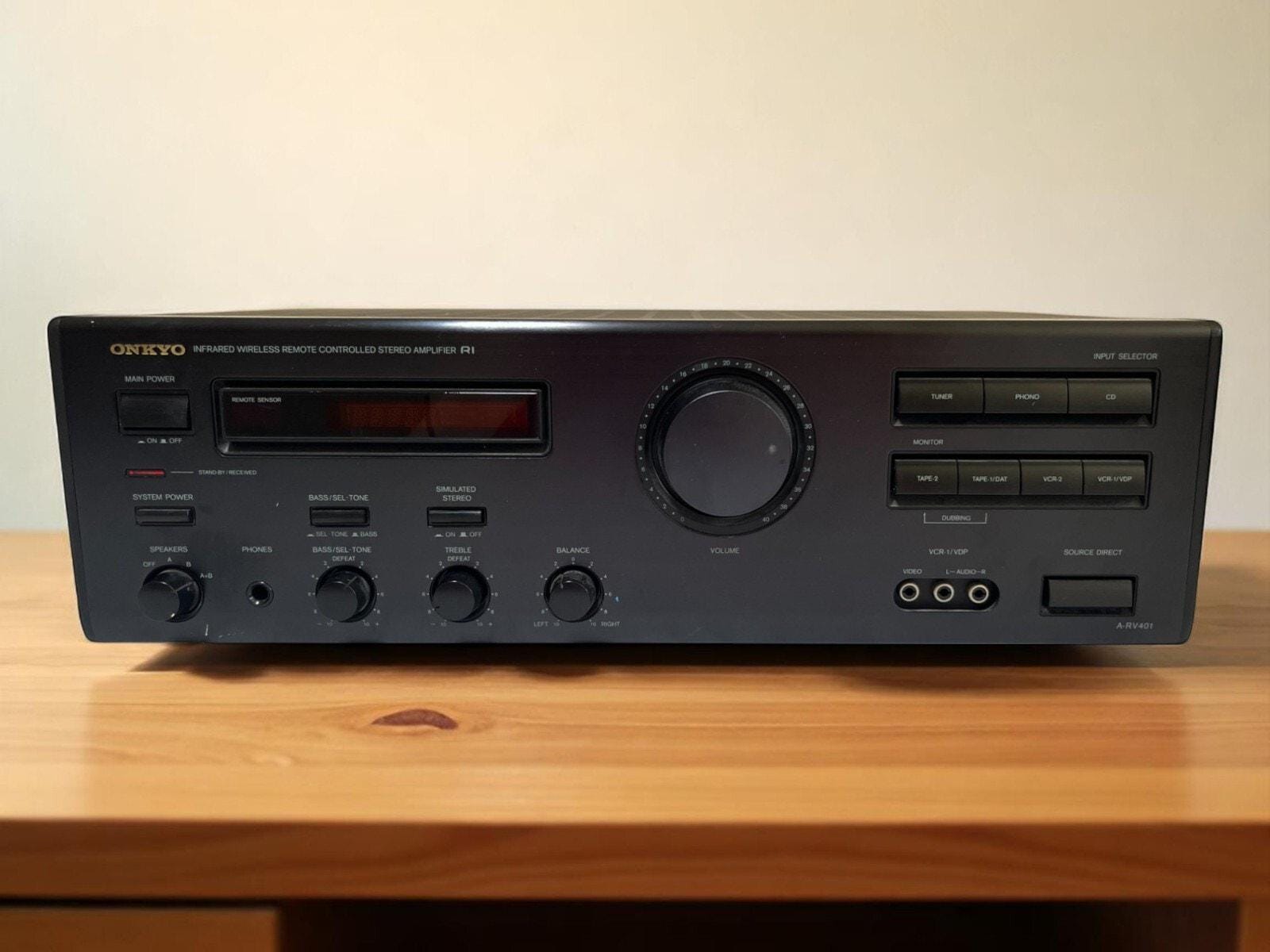 Onkyo A-RV401 Amplifier Integrated Amp Hifi Stereo Audiophile