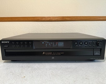 Sony CDP-CE275 CD Changer 5 Compact Disc Player HiFi Stereo Vintage Home Audio