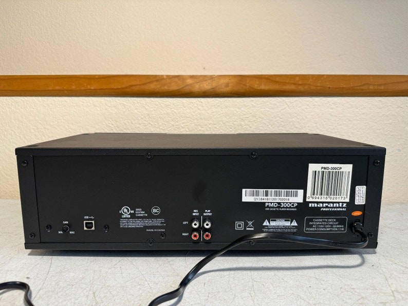 Marantz Professional PMD300CP Dual Cassette Deck Tape Recorder USB