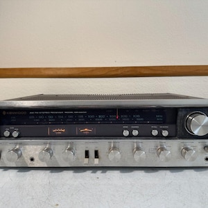 Kenwood KR-6600 Receiver HiFi Stereo Vintage Home Audio Japan Phono Audiophile