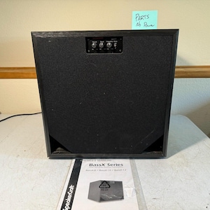 SpeakerCraft BassX-12 Subwoofer Powered Sub Audiophile Home Theater 12&quot; - PARTS