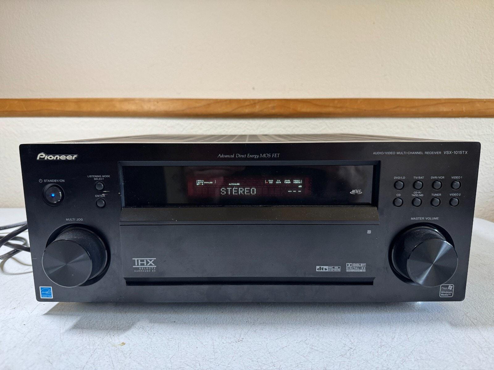 Pioneer VSX-1015TX-K Receiver Hifi Stereo 7.1 Channel Home Theater