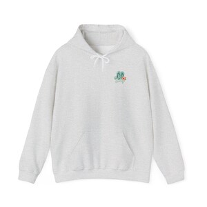 Salty As A Beach Hoodie Beach Sunset Palm Tree Seashells Seaside Apparel Vacation Sweatshirt Womens Graphic Hoodie Gift for Her Beach Lover image 5