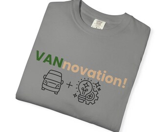 VANnovation! Graphic Tee | Van + Lightbulb Ideas Illustration T-Shirt