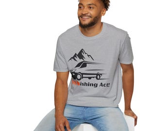 VANishing Act! Van T-Shirt | Mountain Camper Road Trip Tee