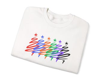 Holiday Trees Crewneck | Holiday Sweatshirt