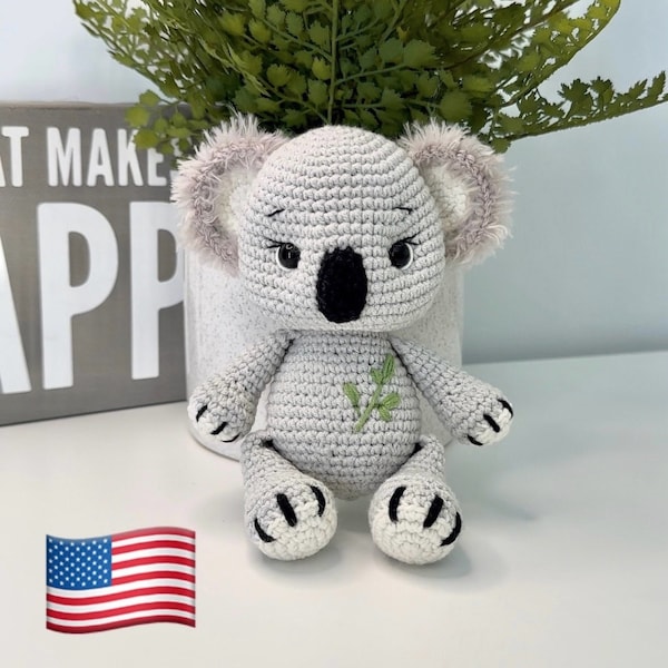 Baby Koala Crochet Pattern (ENG)