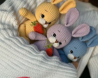 Crochet Easter Bunny pattern ( ENG )