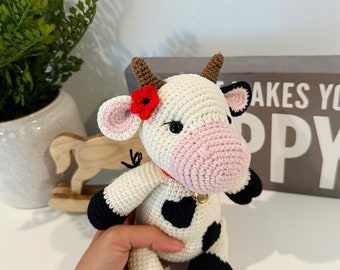 Cow crochet pattern (ENG)