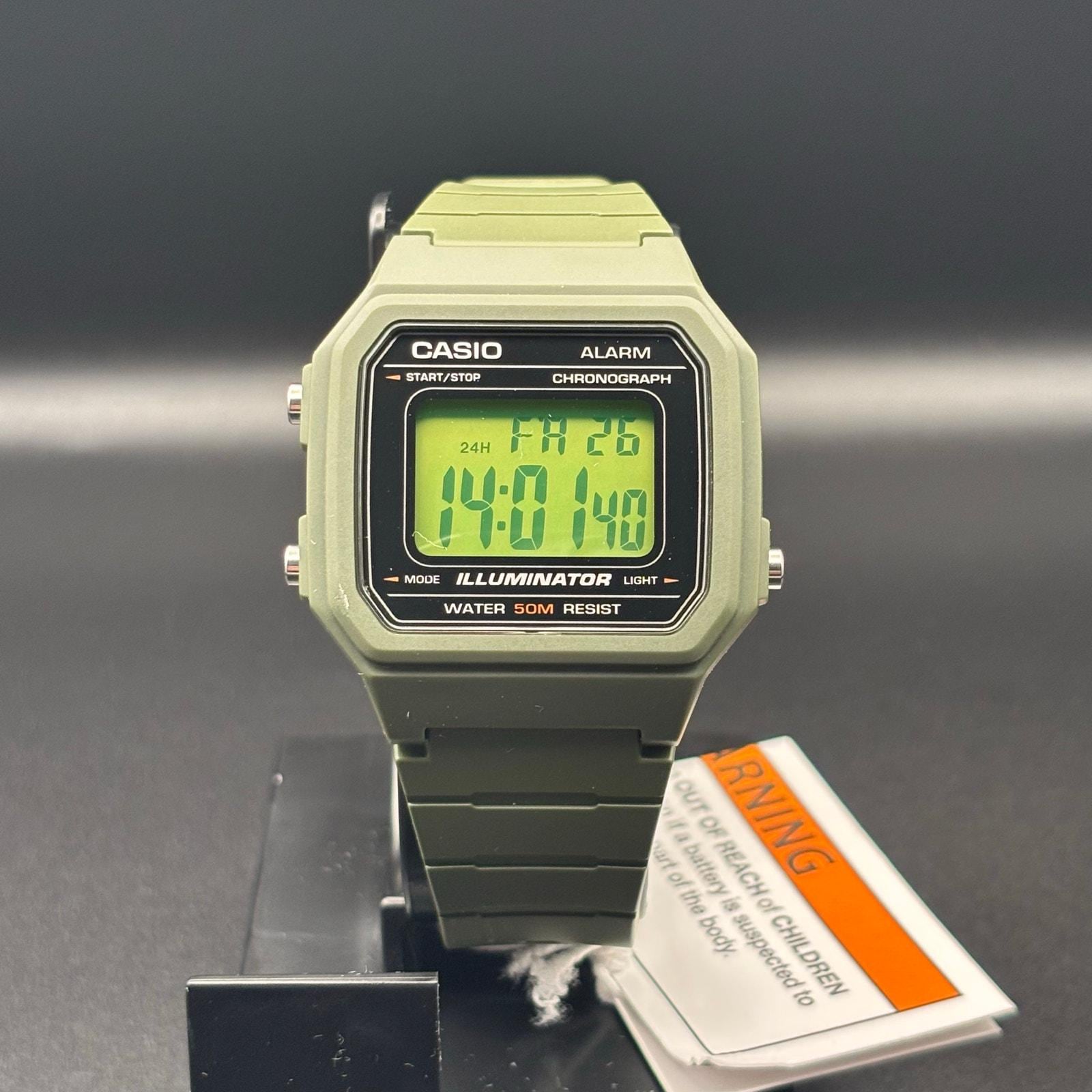 CASIO WORLD TIME AE-1200WH Da Uomo Mod Schermo Colore Verde/blu - Foto 8