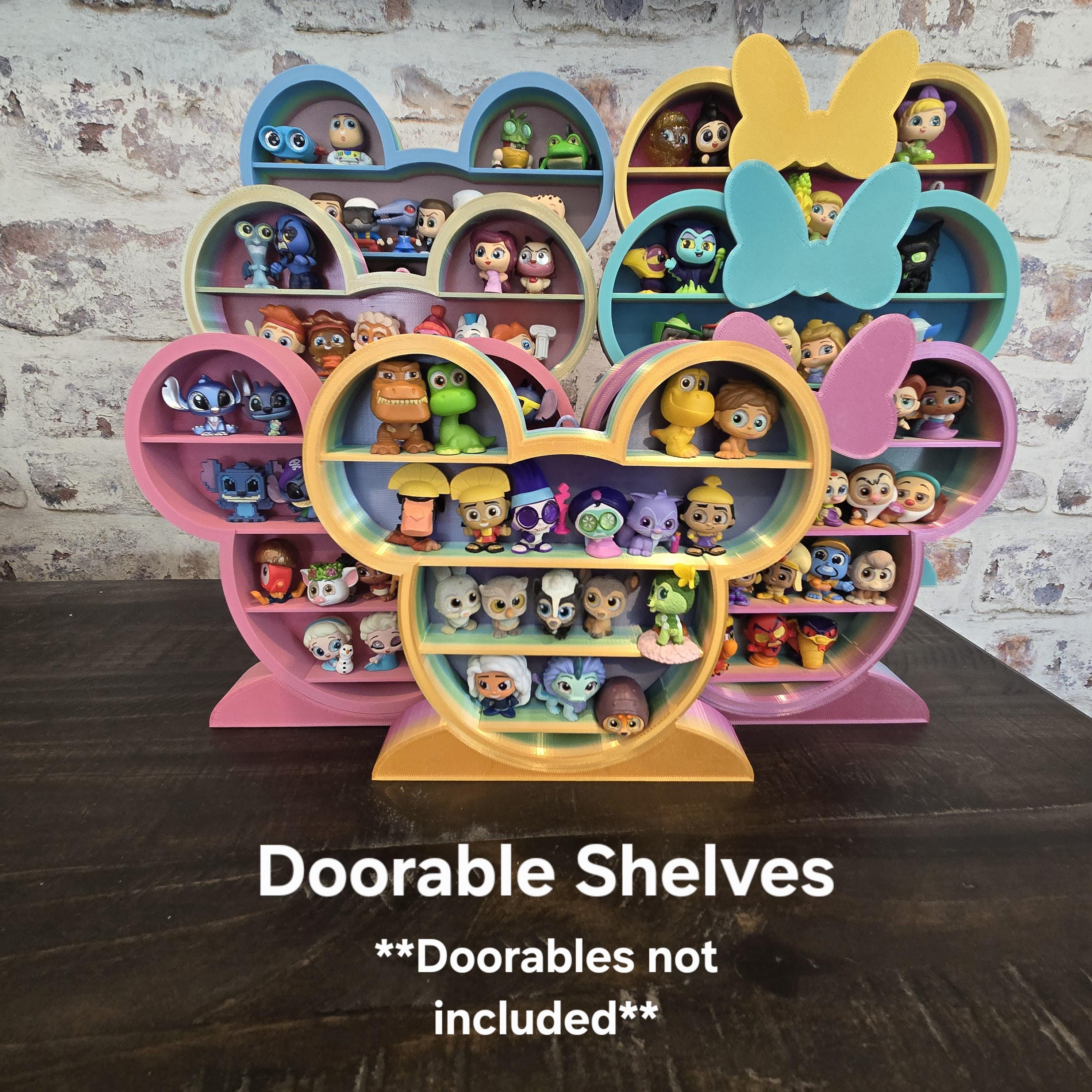 Disney Themed Display Shelfs for Doorables and Toy Figurines - Etsy