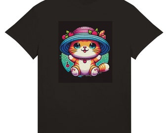 Ultra Cotton Cute Cat 2 Unisex Crewneck T-shirt | Gildan 2000
