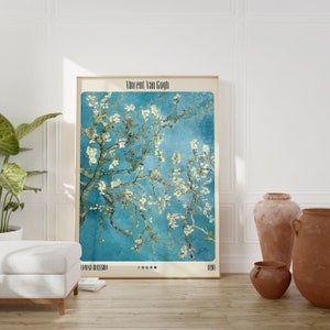 Van Gogh: Feld. Kunstdruck, Leinwandbild, Gerahmtes Bild