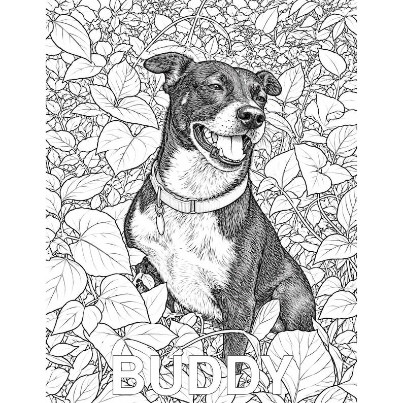 Buddy Rescue Dog Coloring Page Printable PDF | 7 Page Mission Pack ...